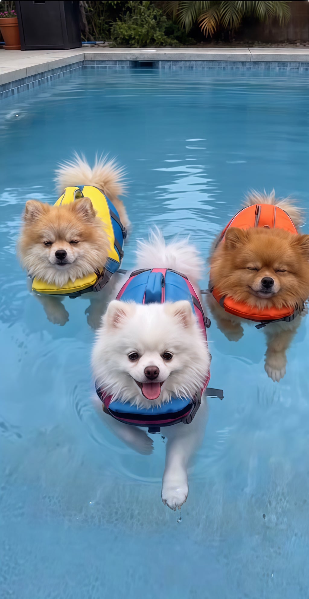Petly Float-Dog swimsuit